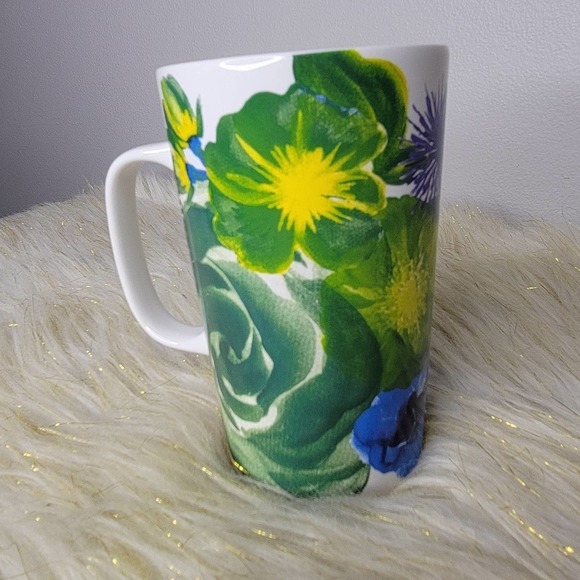 Starbucks Green blue Floral Dot Collection 2014 - Picture 4 of 5